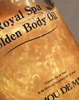 BIjou De mer Royal Spa Golden Body Oil