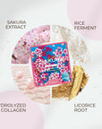 Ryu Spa Sakura Botanical Face Sheet Mask (1 pc)