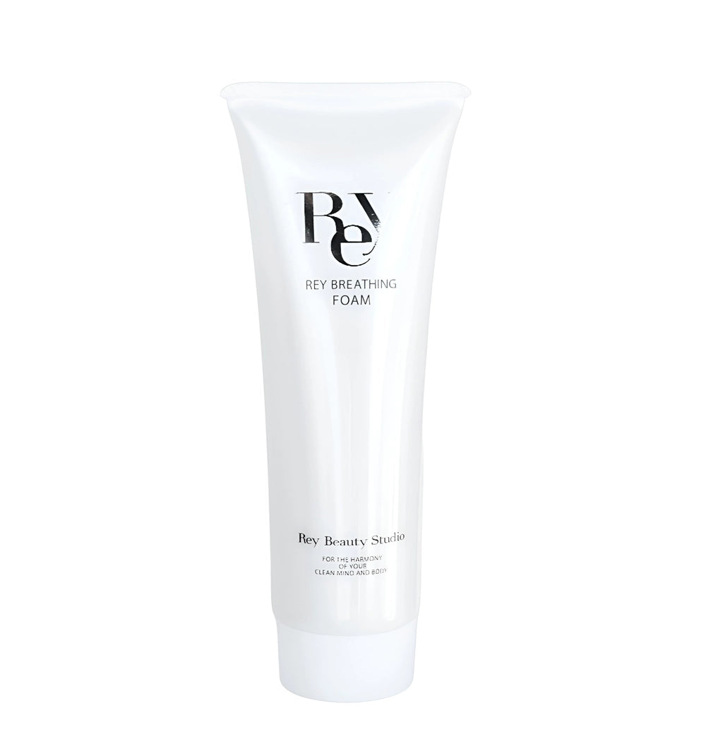 Rey Breathing Foaming Cleanser and Makeup Remover 2 in 1 with Lactobacilli