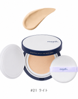 Meeth 3 Dot Holistic Mesh Cushion Foundation open compact with puff