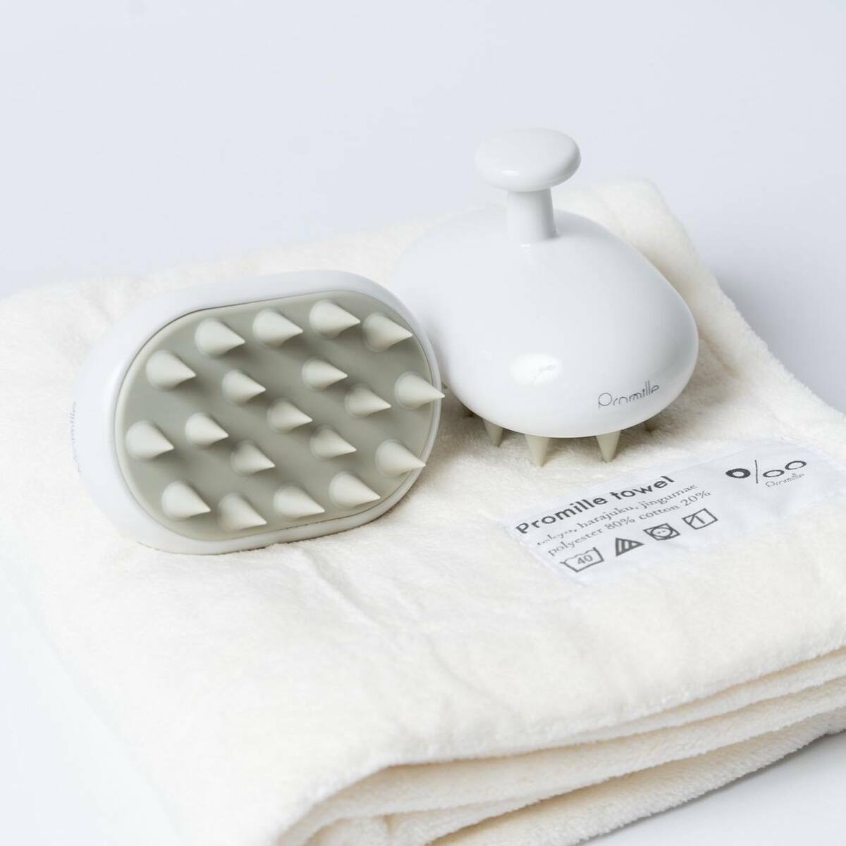 Promille Karte Scalp Brush - Head Washing Comb