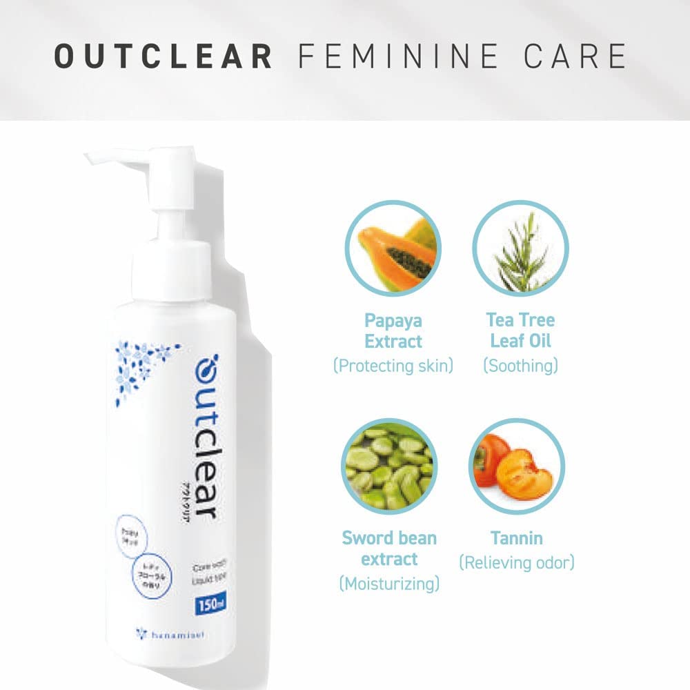 Hanamisui Outclear Intimate Care Wash Liquid