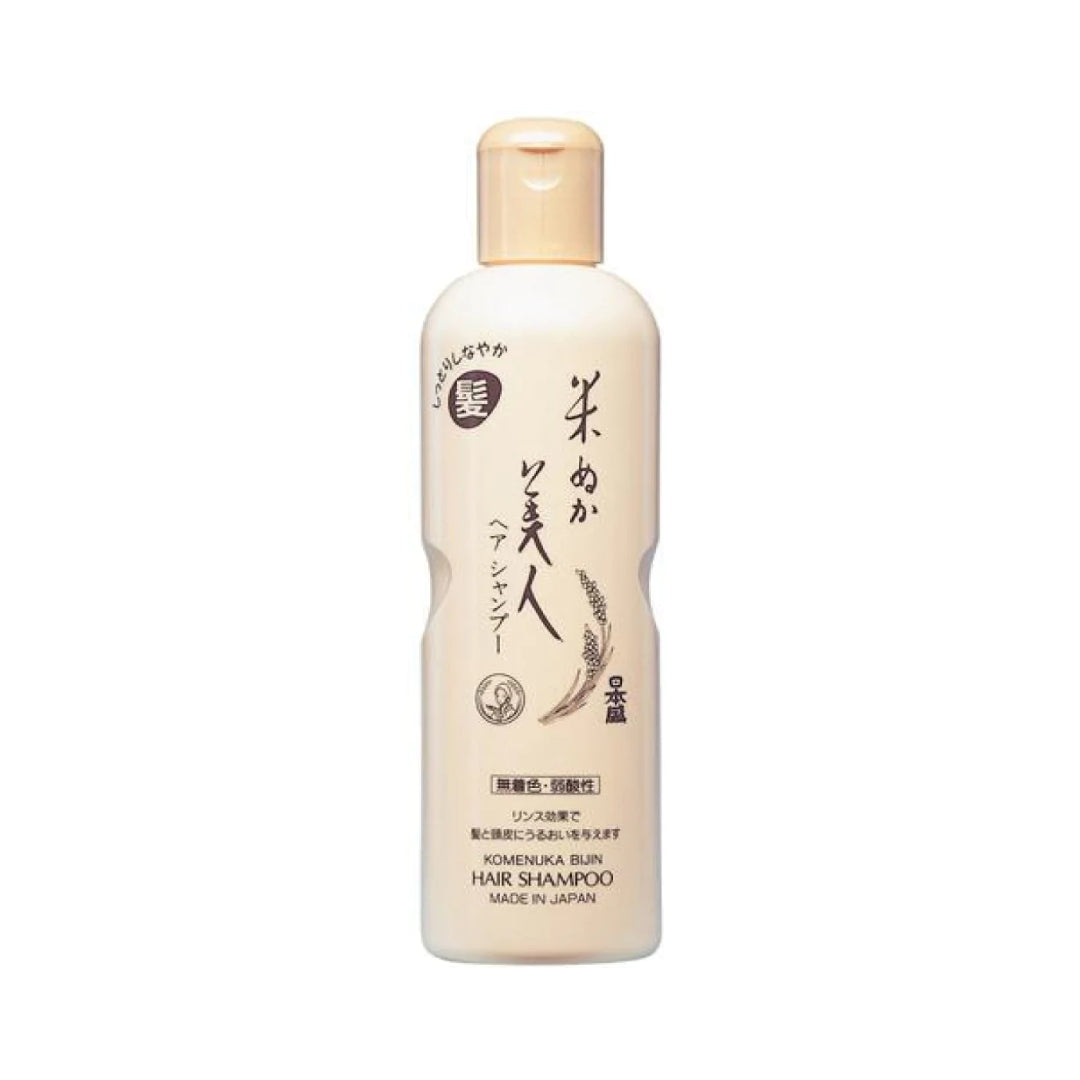Komenuka Bijin Moisturizing Hair Shampoo with Natural Rice Bran