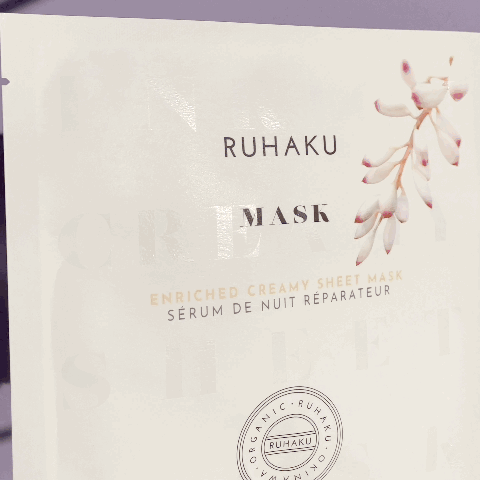 RUHAKU Organic Gettou Sheet Mask