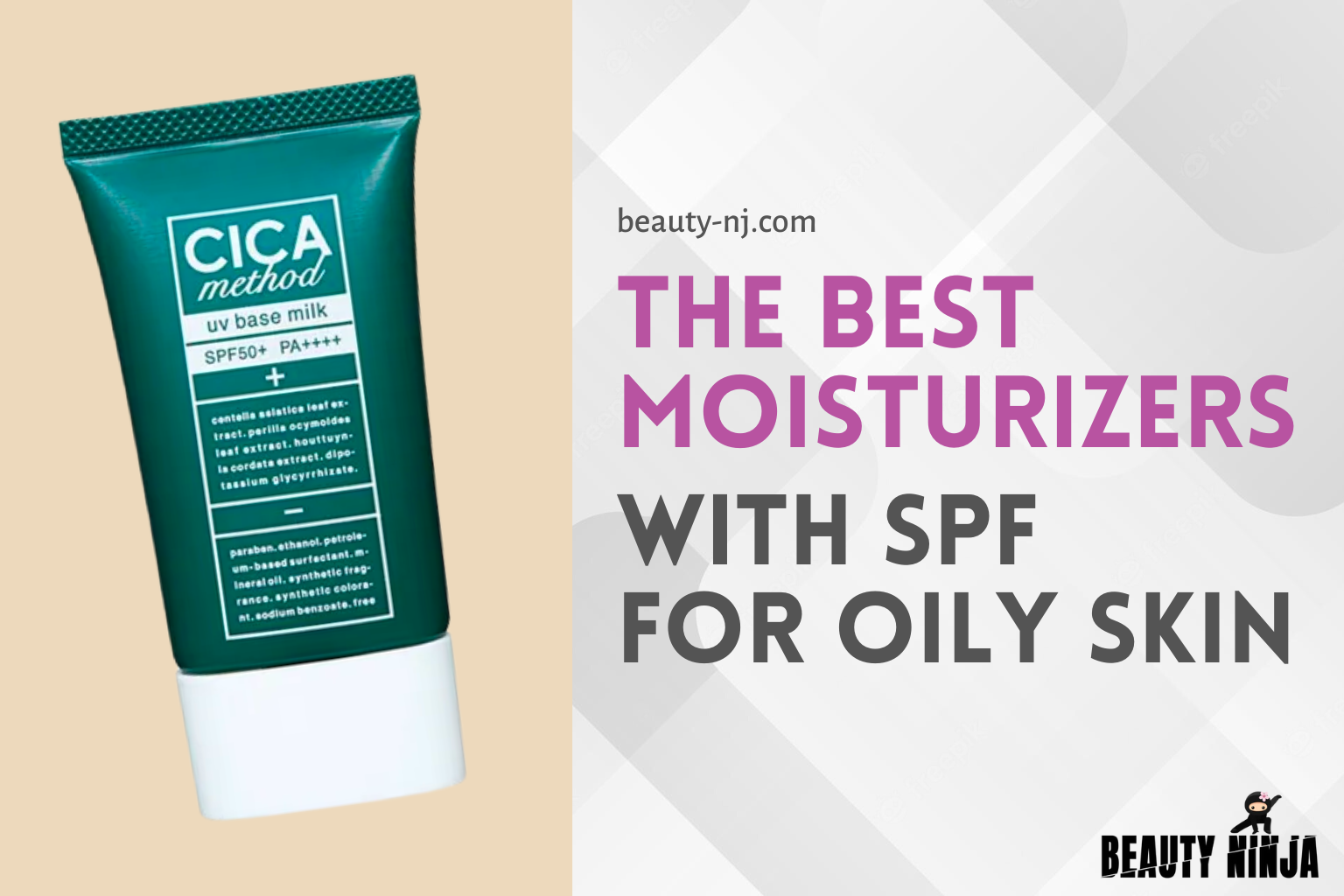 The Best Moisturizers With SPF for Oily Skin
