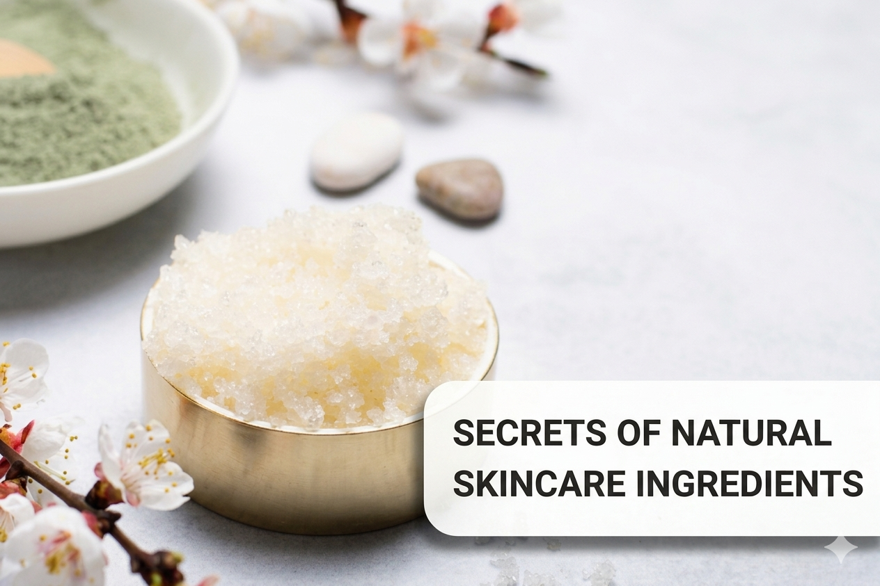 Japanese face care - Secrets of Natural Skincare Ingredients