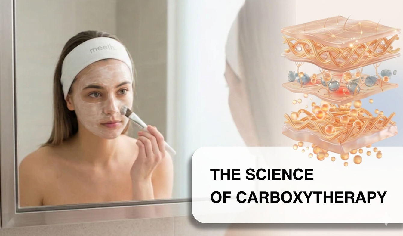 CARBOXYTHERAPY EXPLAINED: how CO₂ masks improve oxygen exchange and skin radiance