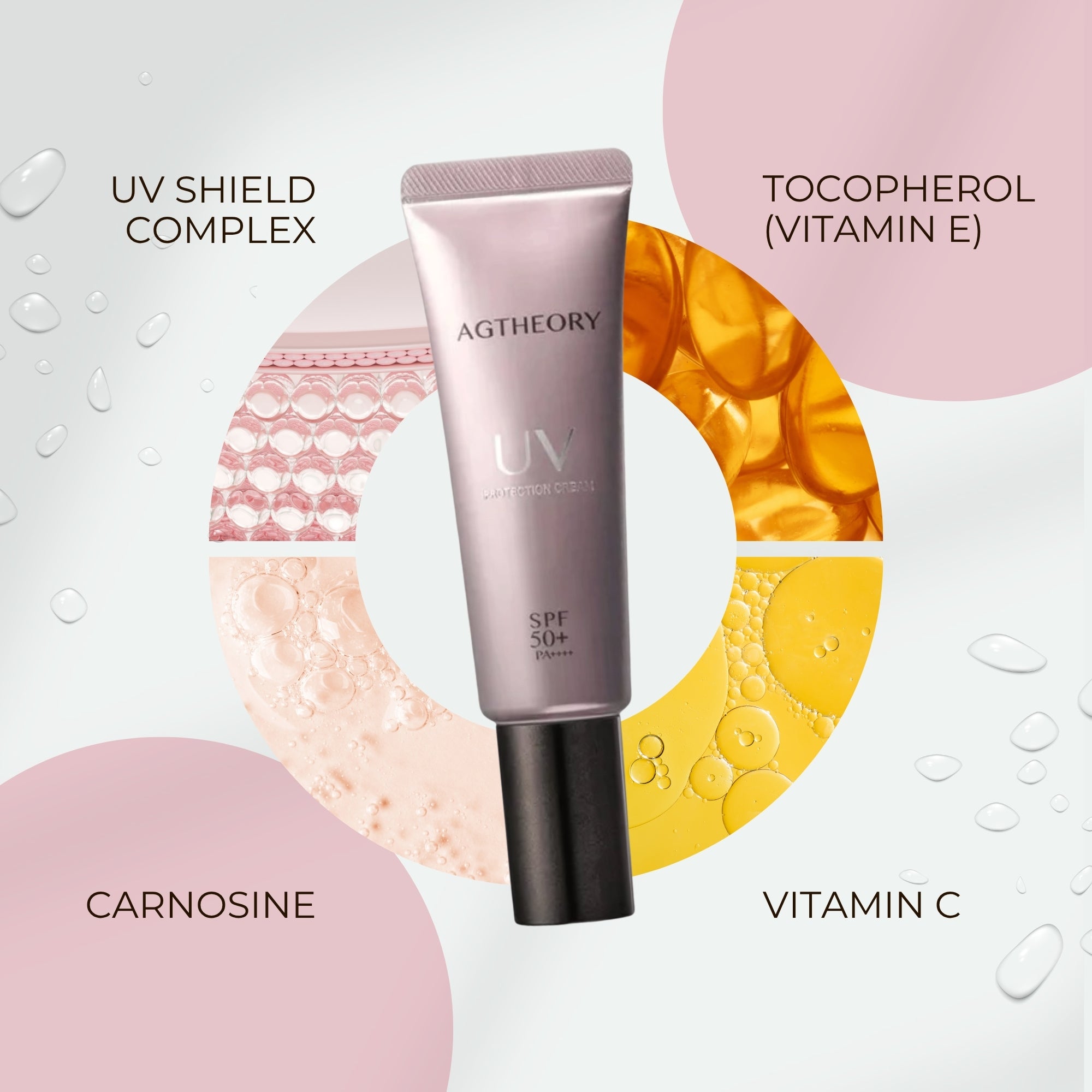 AXXZIA AGTHEORY UV Protection Cream SPF 50 + PA ++++ – Beauty Ninja
