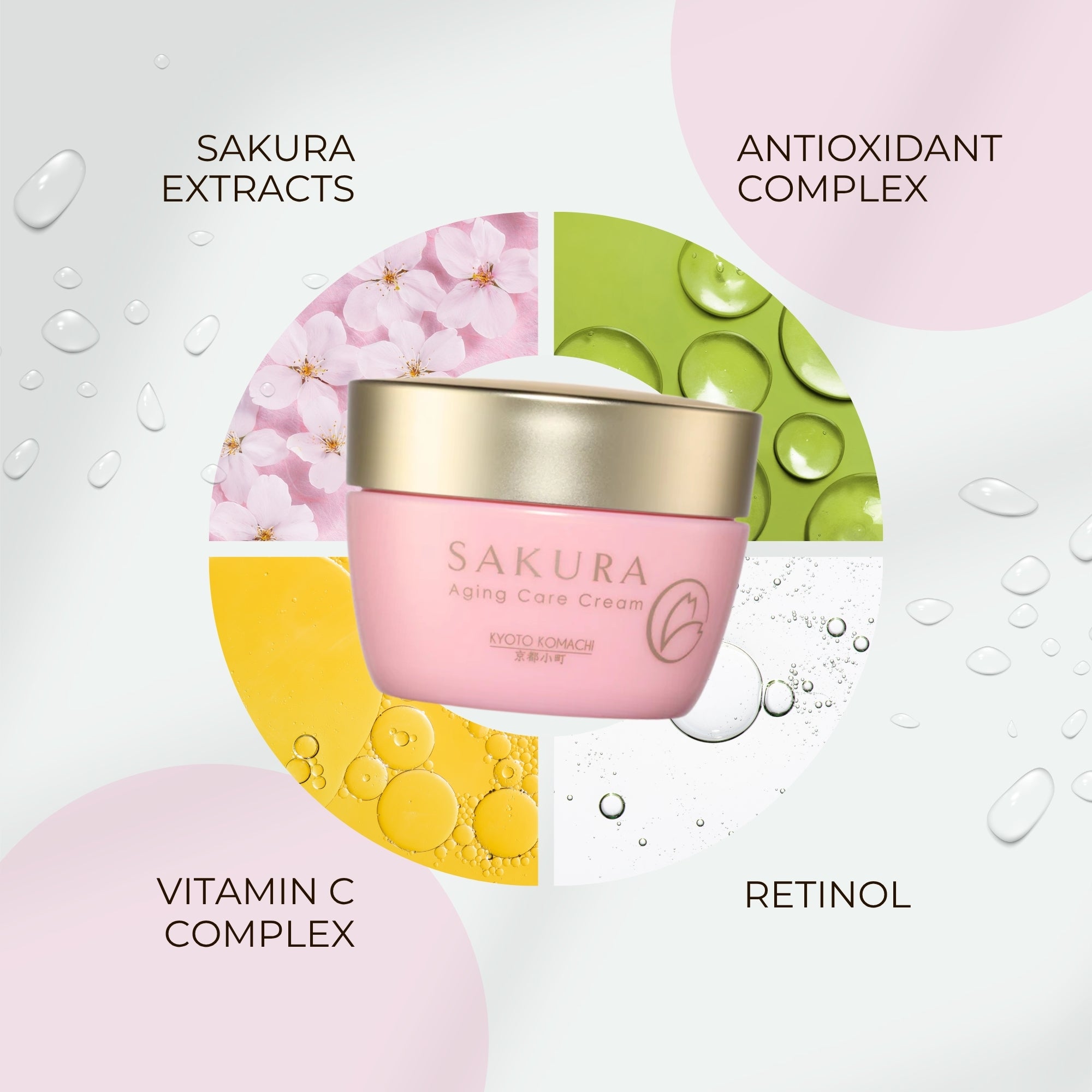 KYOTO KOMACHI Sakura Aging Care Cream