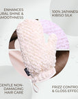 Strainia Silk Care Mitten (100% Japanese Silk)