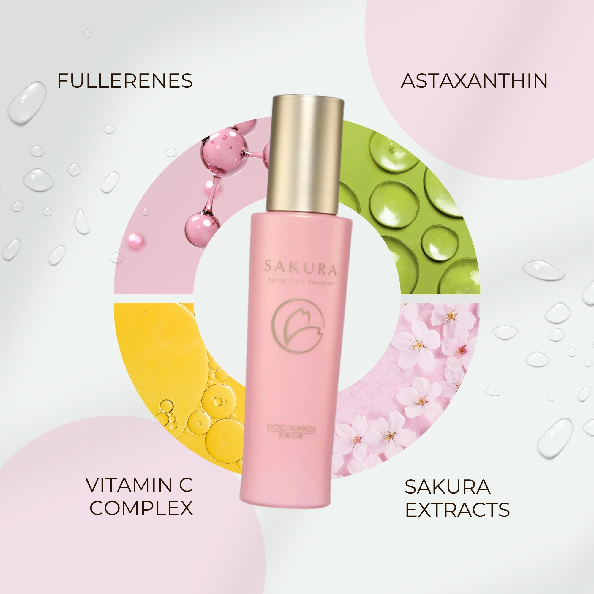 KYOTO KOMACHI Sakura Aging Care Emulsion – Beauty Ninja