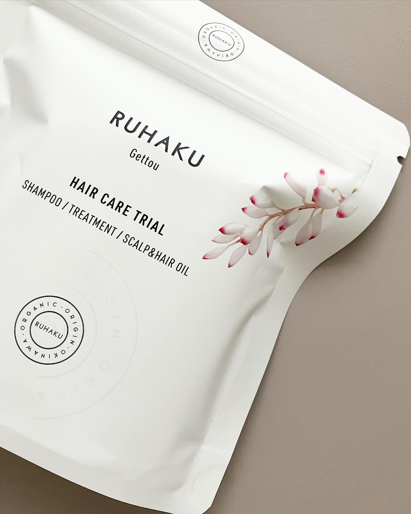 RUHAKU Talasso Hair Care Trial Set