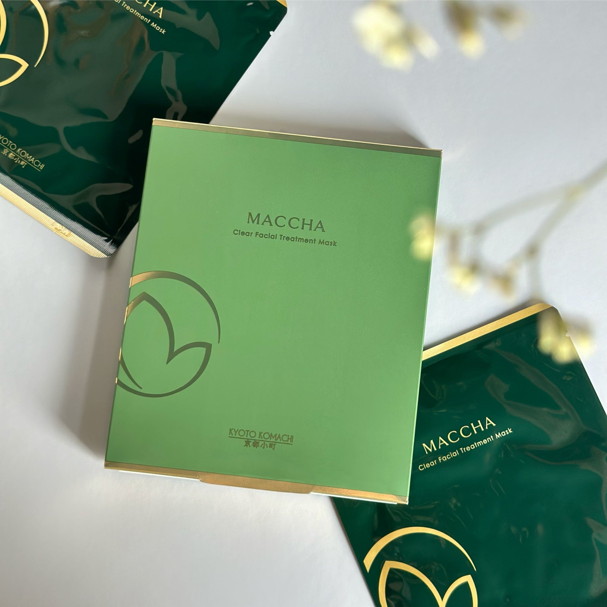 KYOTO KOMACHI MACCHA Clear Facial Treatment Mask