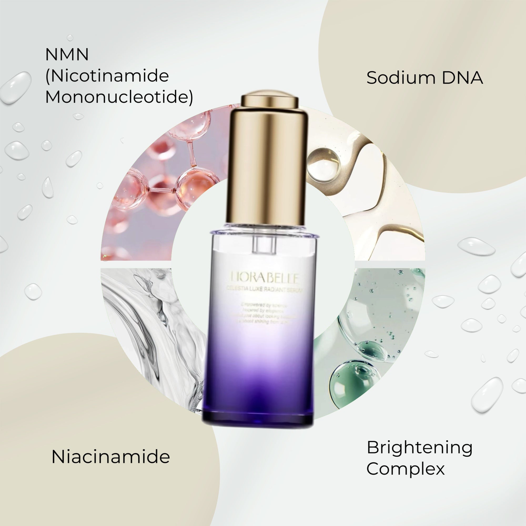 ALL PAIR LIORA BELLE CELESTIA LUXE RADIANT SERUM