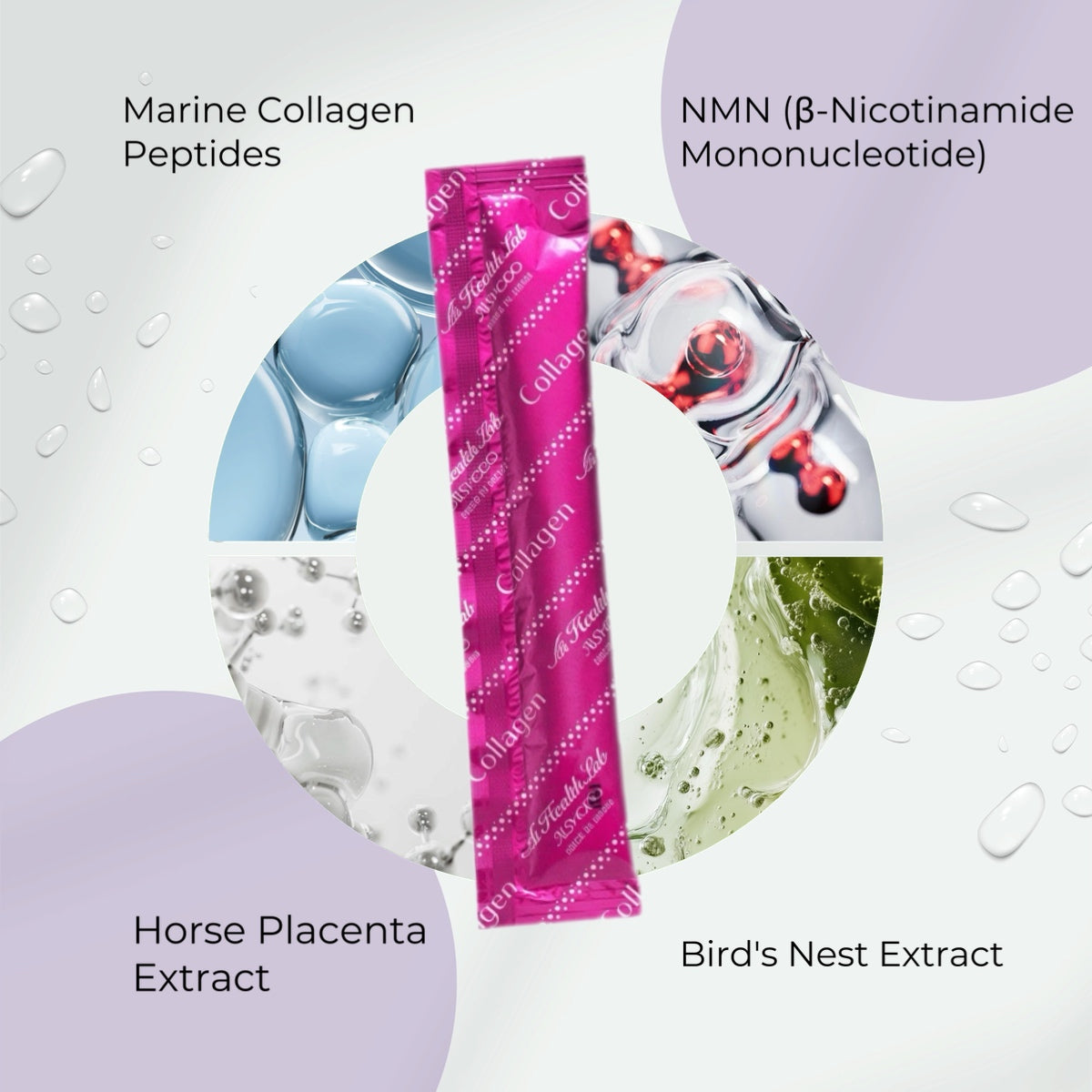 AISHODO Lamelux Collagen Liquid with NMN and Placenta