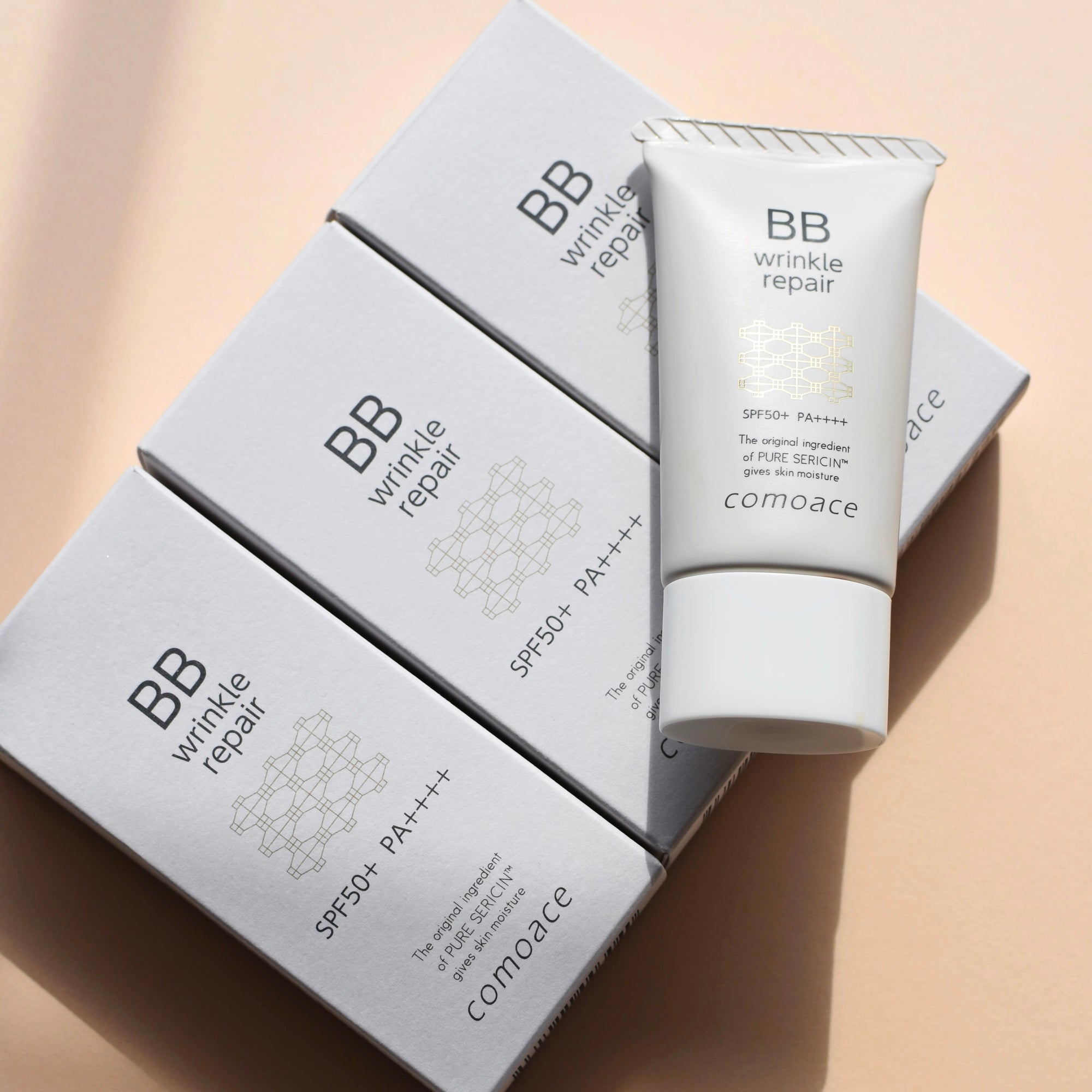 COMOACE Wrinkle Repair BB Cream with SPF 50 +／PA++++
