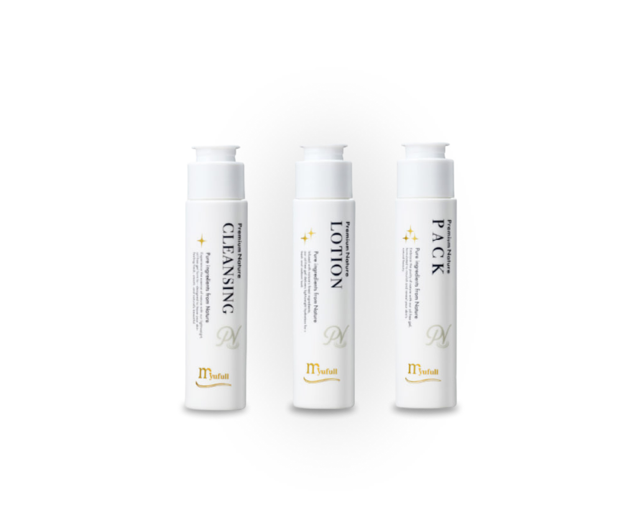 MYUFULL Premium Natural Cosmetic Mini Set
