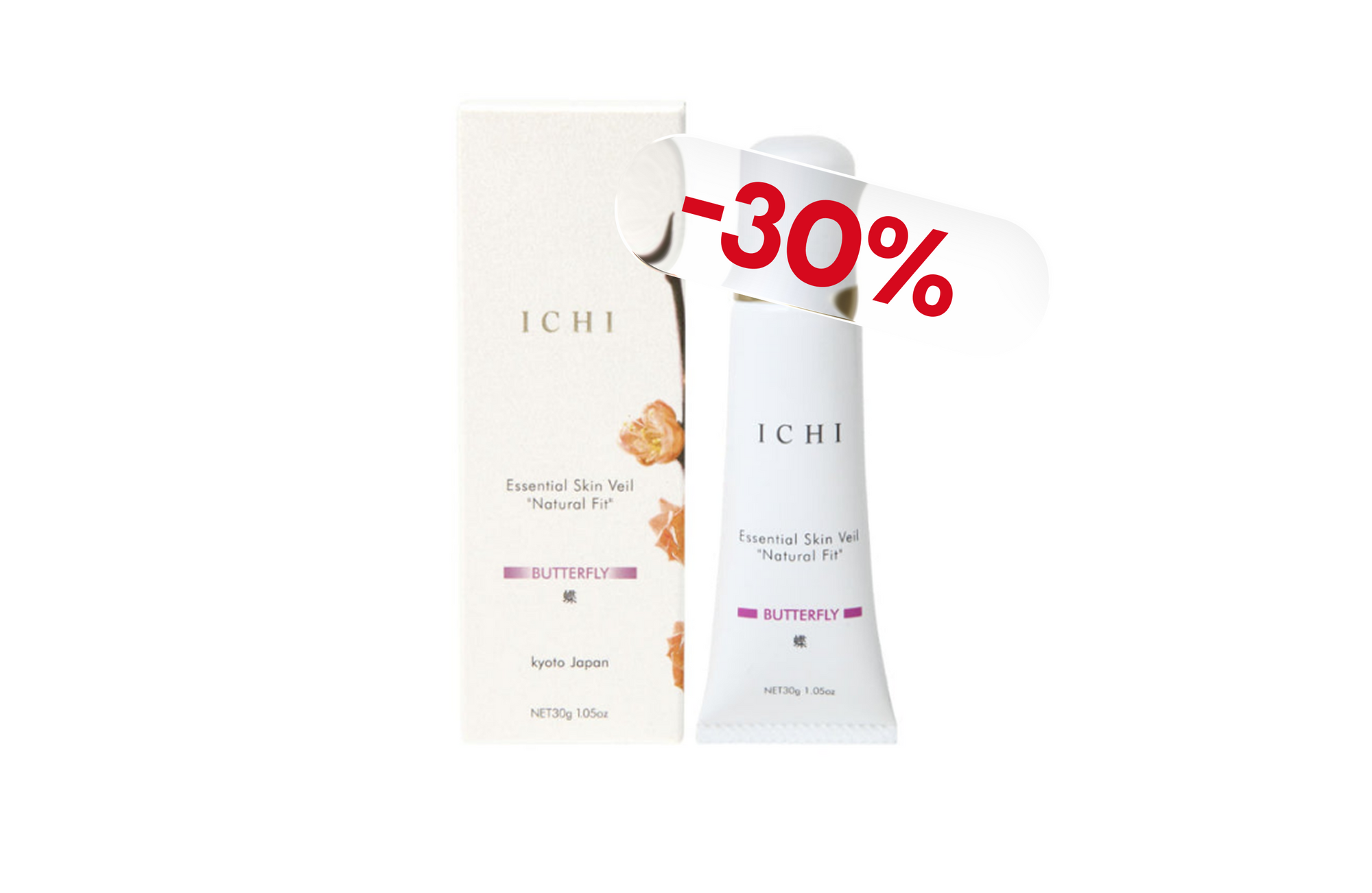 ICHI Natural Fit "Butterfly" Makeup Foundation