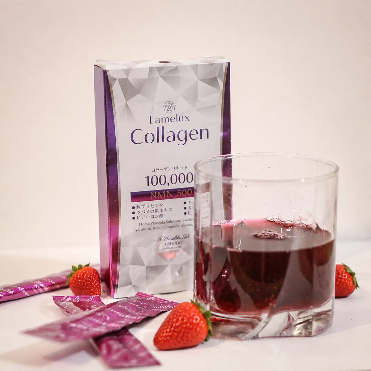 AISHODO Lamelux Collagen Liquid with NMN and Placenta