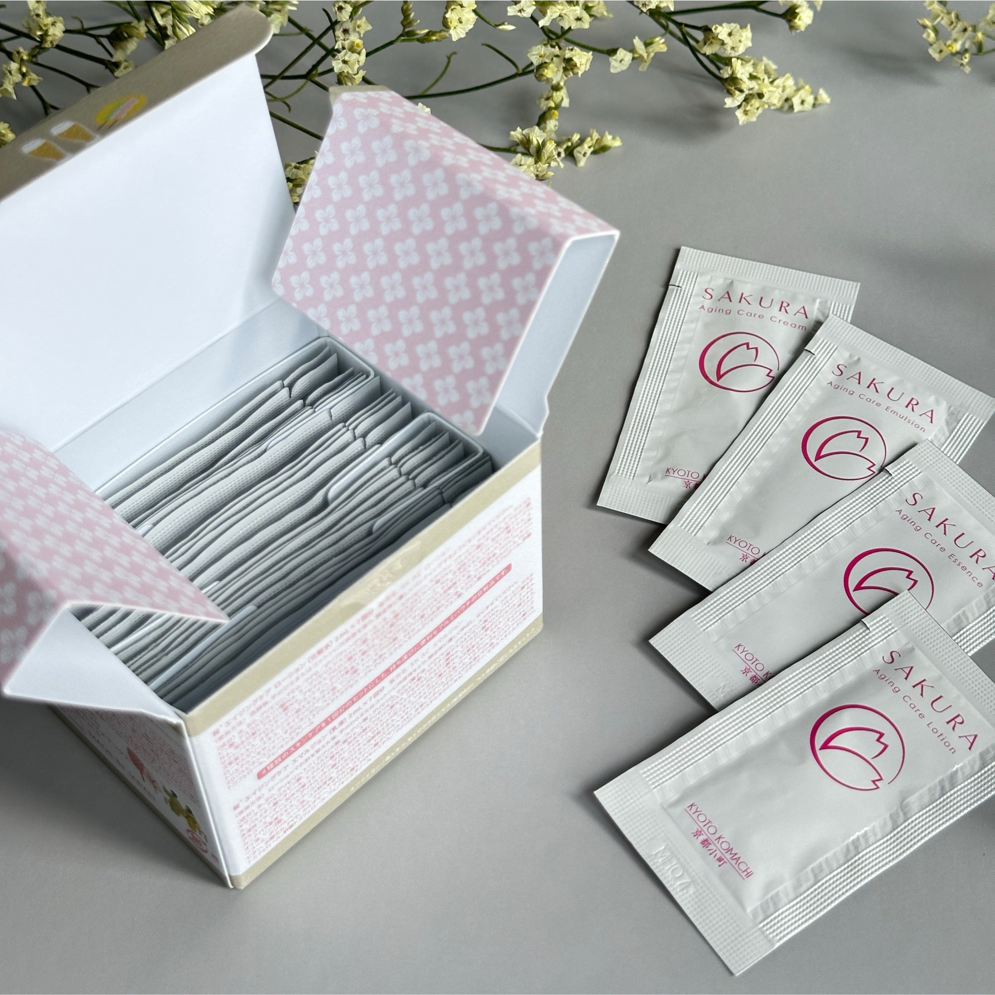 KYOTO KOMACHI Sakura Aging Care Trial Set