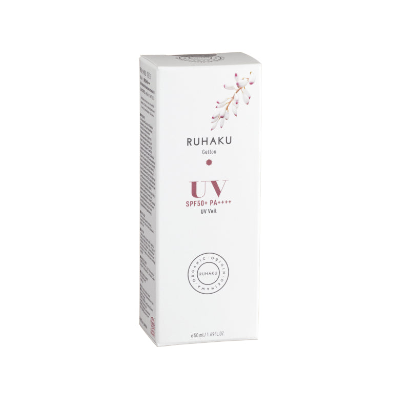 RUHAKU UV Body Veil SPF 50+ PA++++ (organic Japanese sunscreen for face and body)