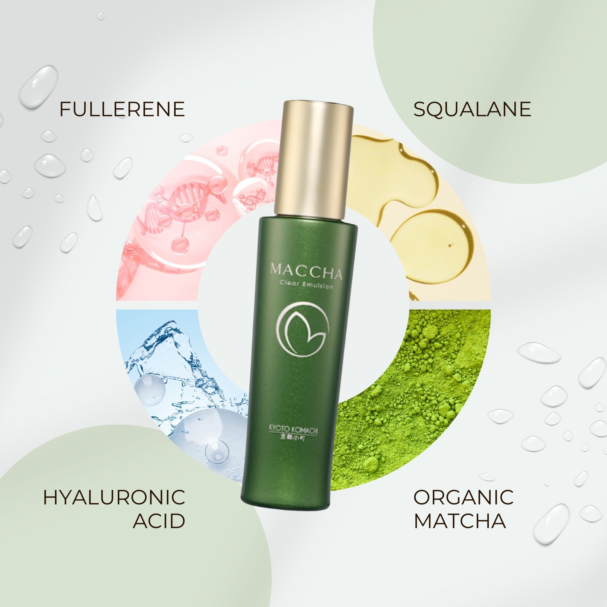 KYOTO KOMACHI MACCHA Beauty Clear Emulsion