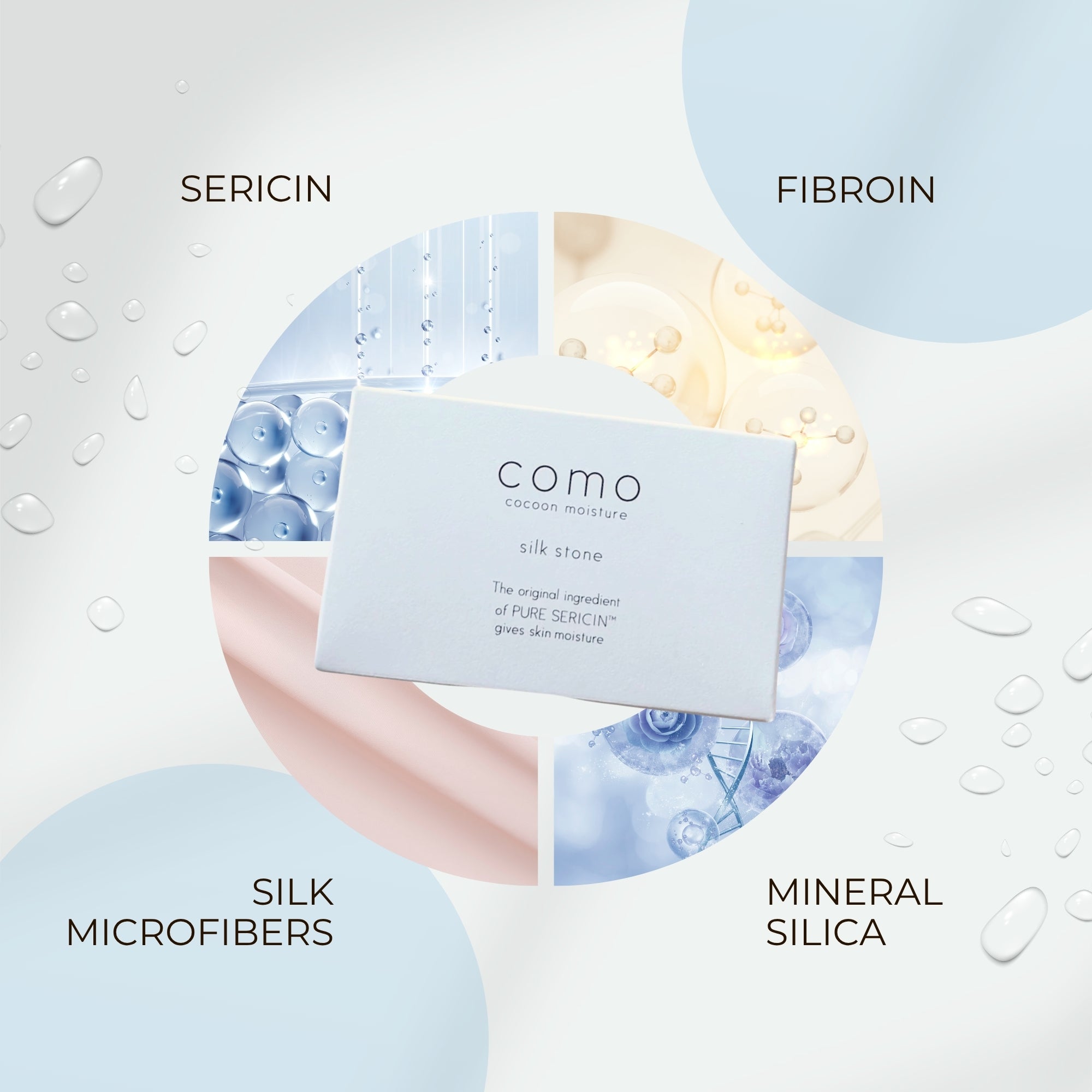 COMOACE Cocoon Moisture Silk Stone