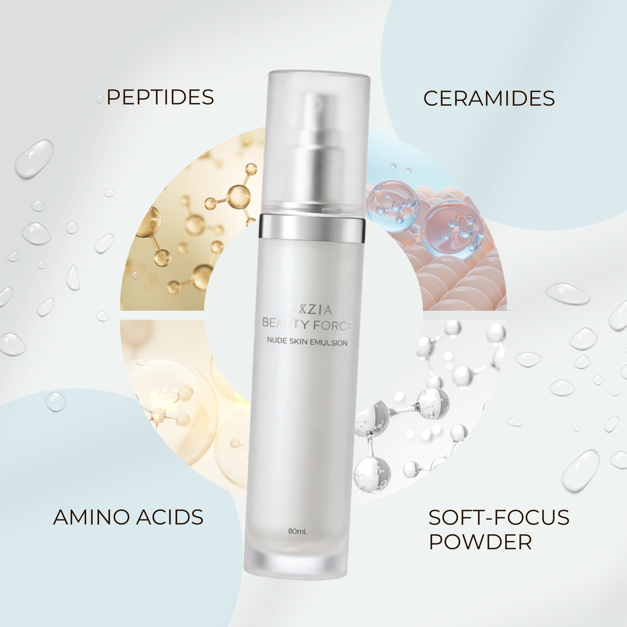 AXXZIA Beauty Force Nudie Skin Emulsion