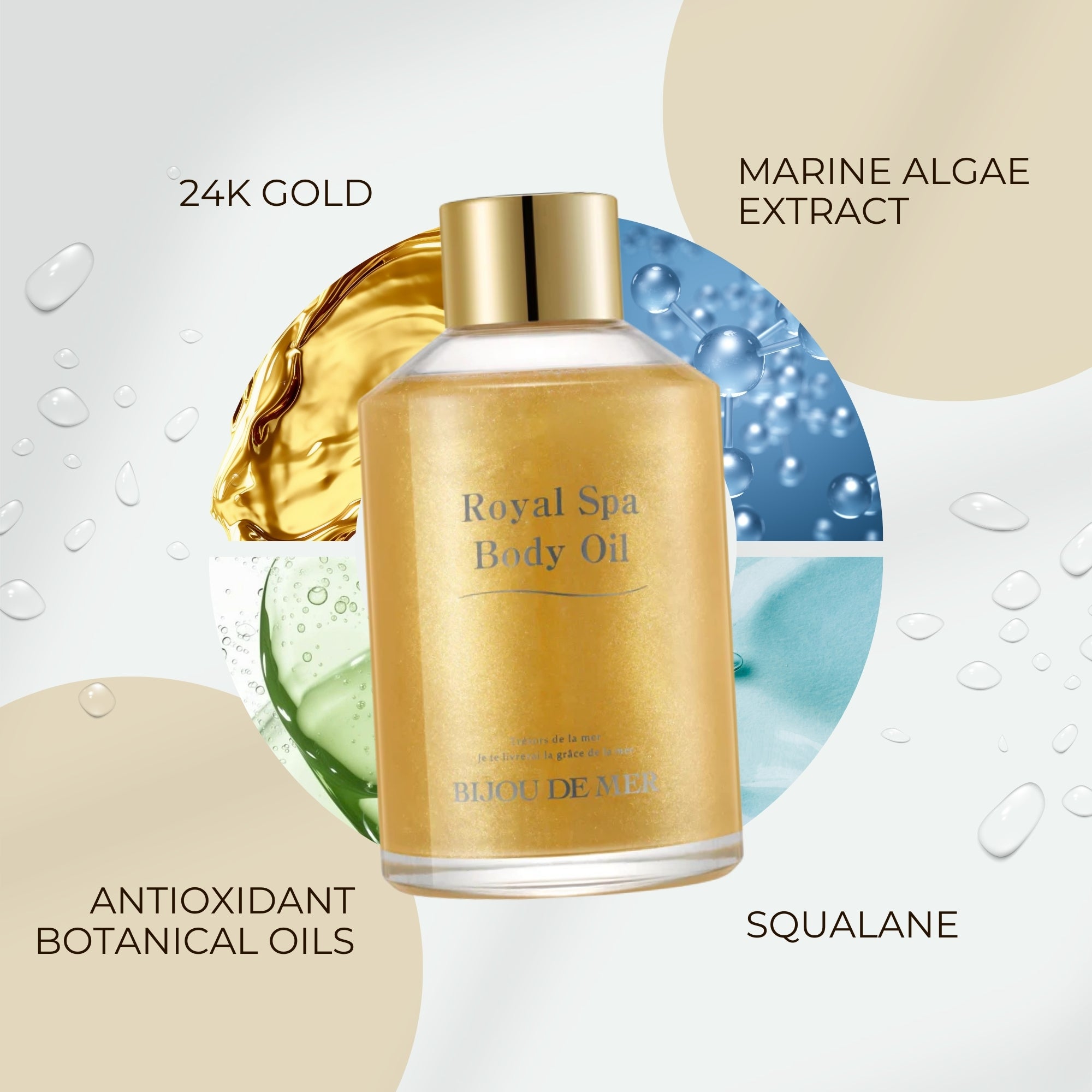 BIjou De mer Royal Spa Golden Body Oil