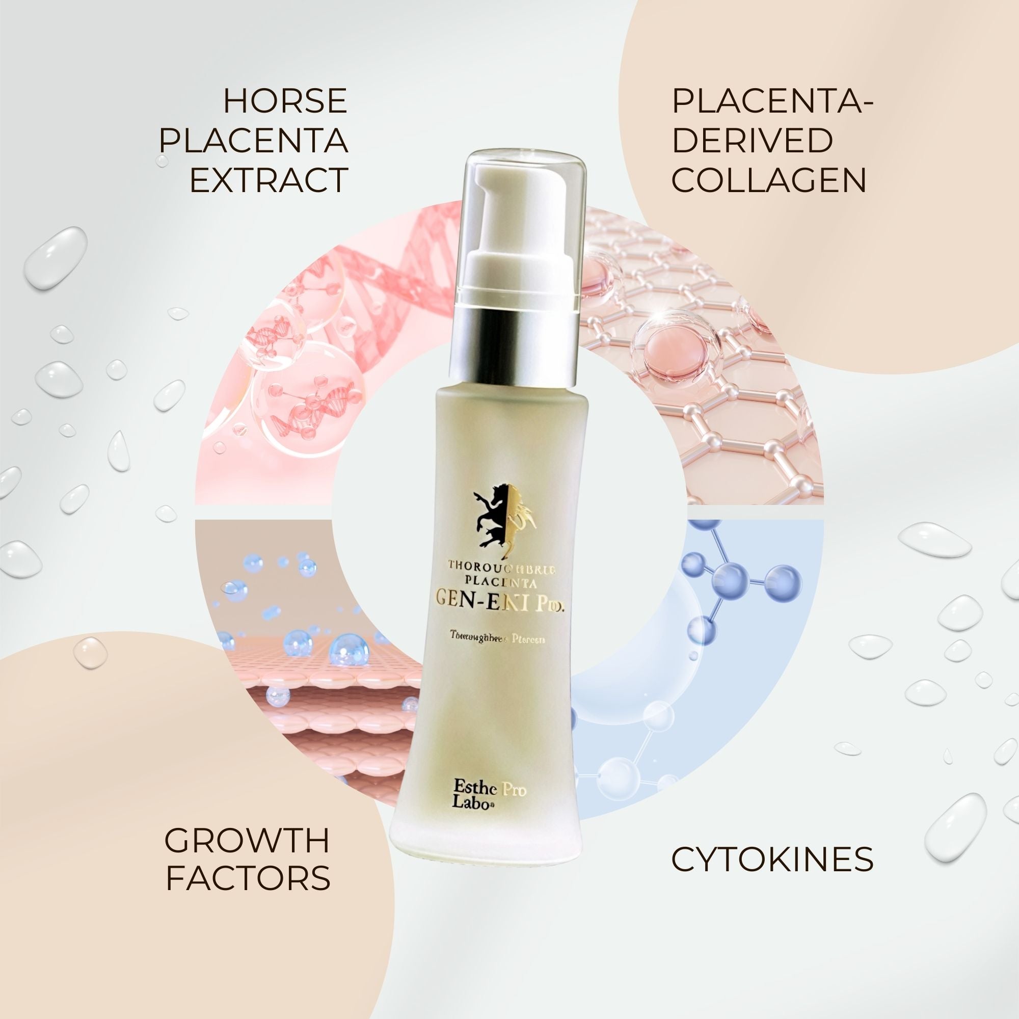 Esthe Pro Labo Placenta Gen-eki Pro High-concentration Serum
