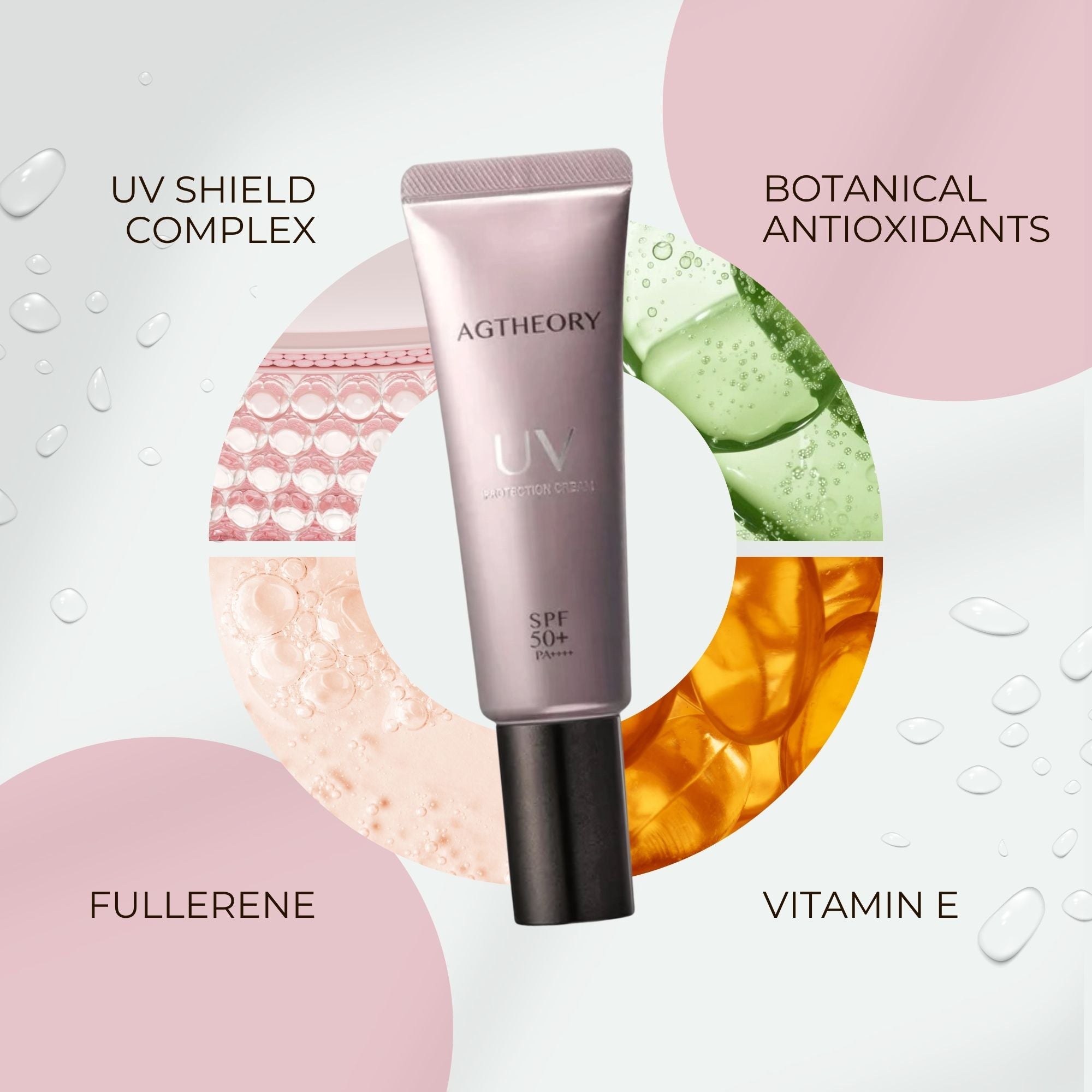 AXXZIA AGTHEORY UV Protection Cream SPF 50 + PA ++++ – Beauty Ninja