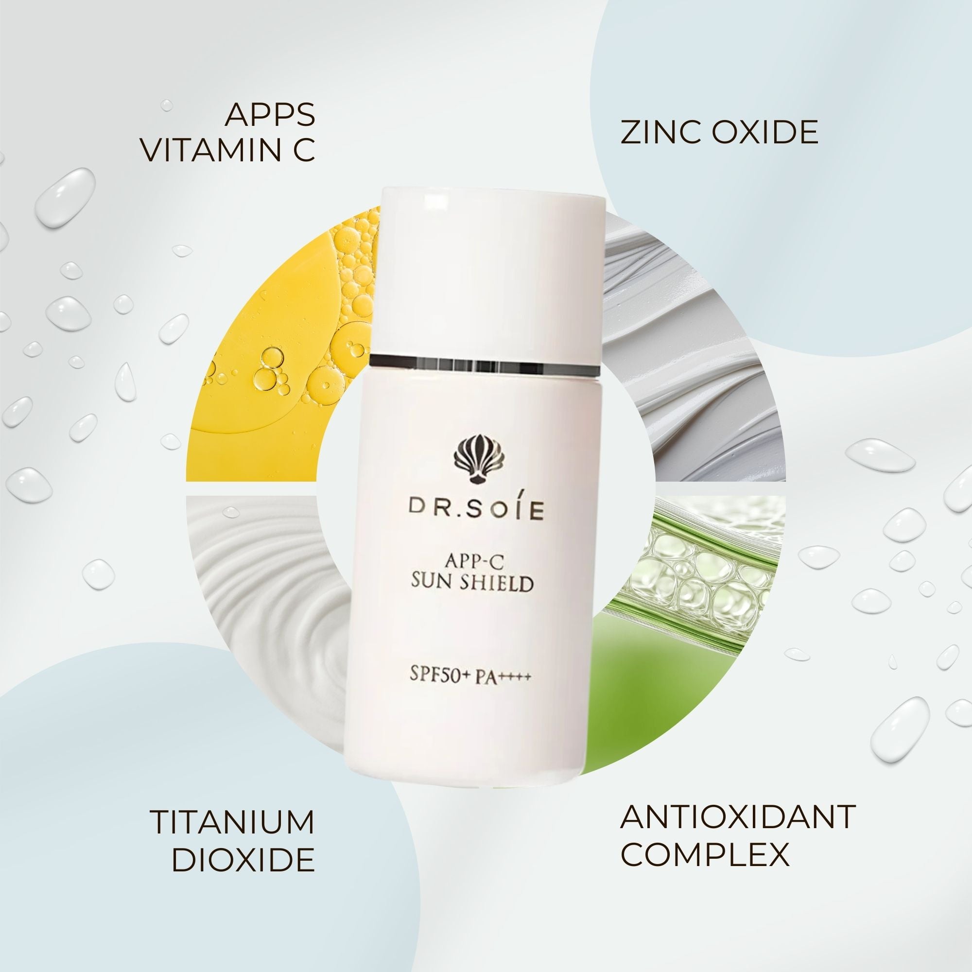 Dr.Soie APP-C Sun Shield UV SPF 50 + / PA ++++