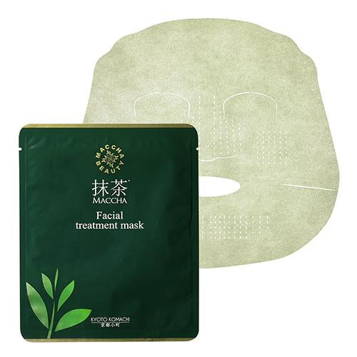 KYOTO KOMACHI Matcha Beauty Set of 15 masks with green tea extract