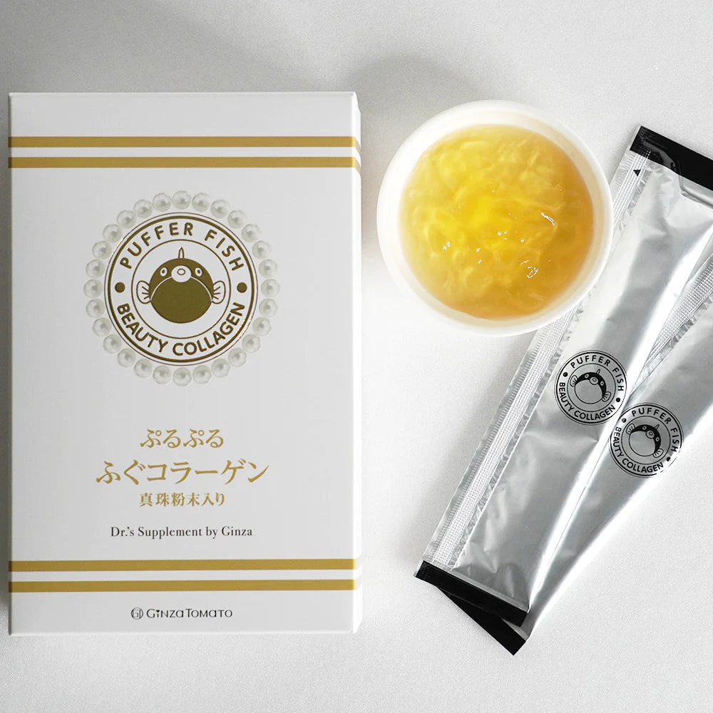 Ginza Tomato Pufferfish Collagen Jelly Supplement